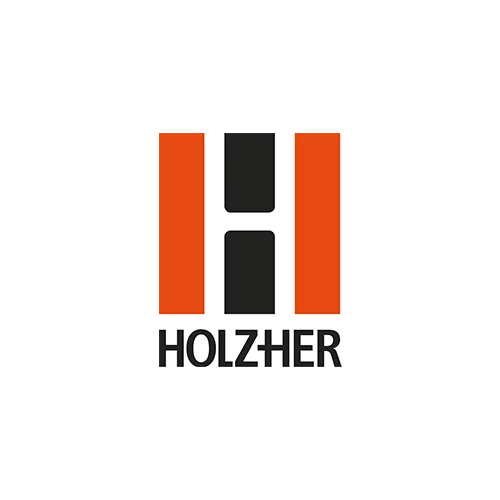 Holzher logo without background woodwork technology