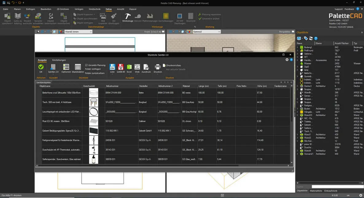 Erzeuge automatisch anpassbare Stücklisten für die ERP-Software